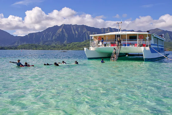 Splash down on the best tour on Kaneohe Bay