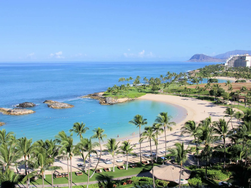 beach view in Oahu