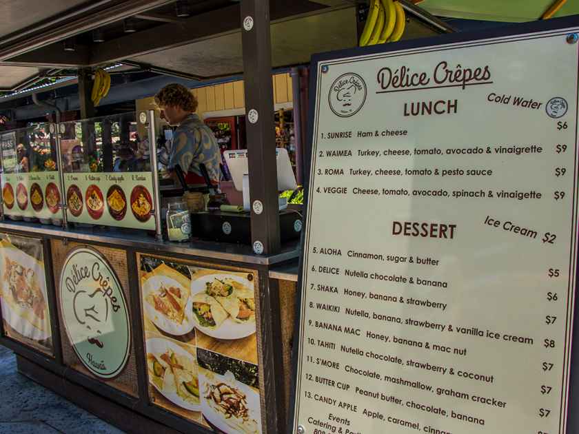 Delice Crepes serves sweet and savory crepes