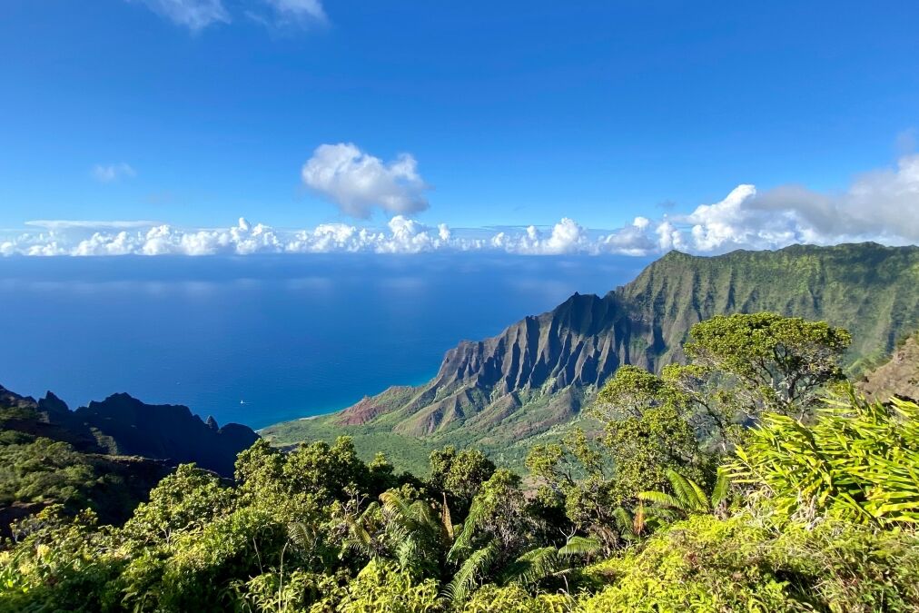 AWAʻAWAPUHI Trail, Nāpali Coast, Kauai, Hawaii