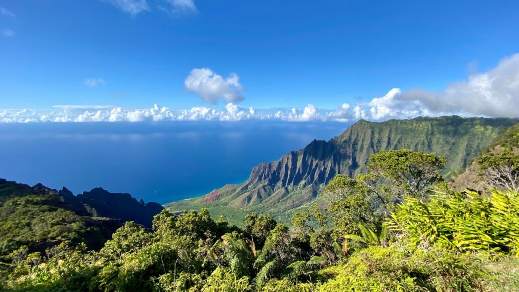 AWAʻAWAPUHI Trail, Nāpali Coast, Kauai, Hawaii