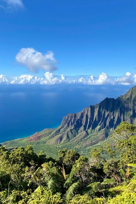 AWAʻAWAPUHI Trail, Nāpali Coast, Kauai, Hawaii