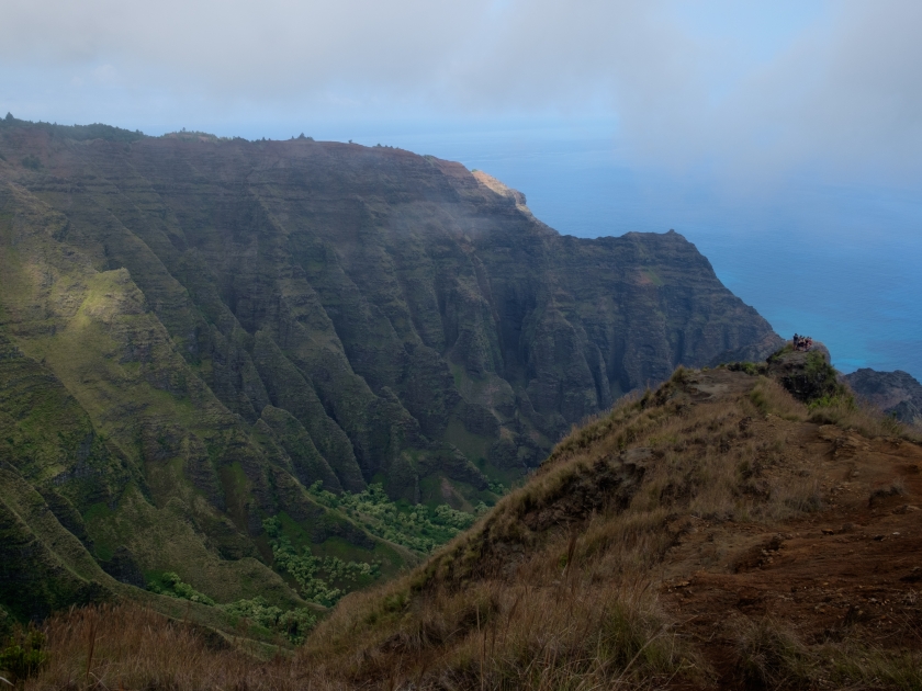 Views from the Awaawapuhi Trail in Kauai, Hawaii