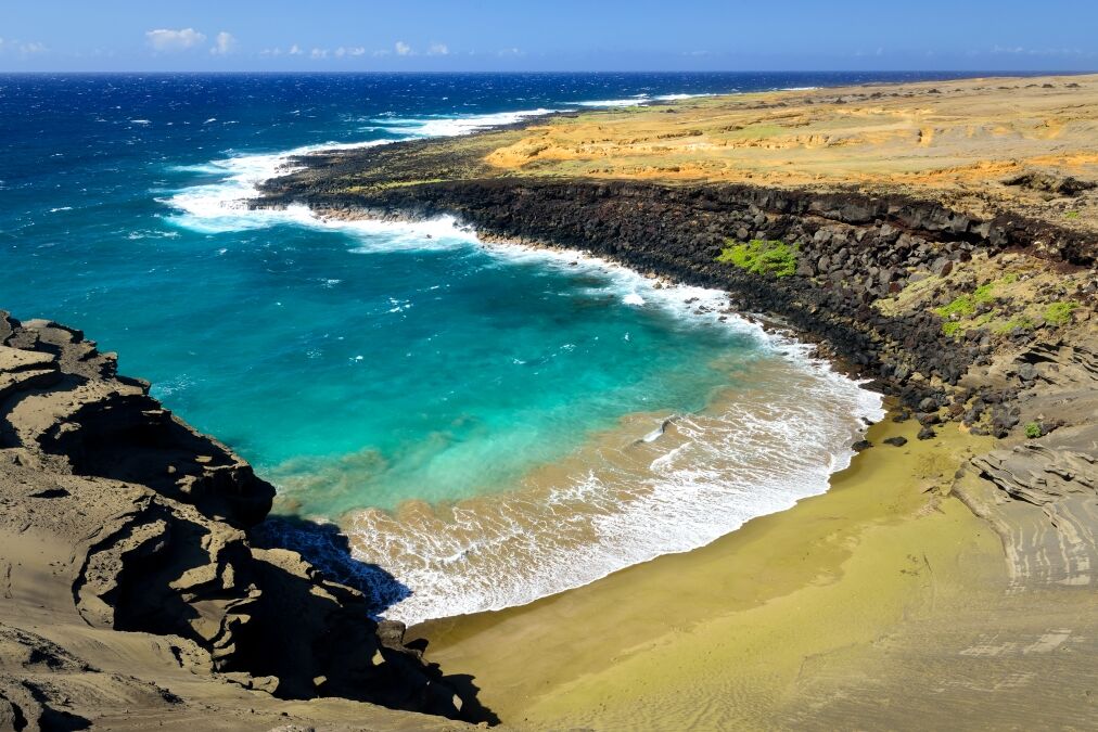 Papakolea Beach, Big Island Hawaii