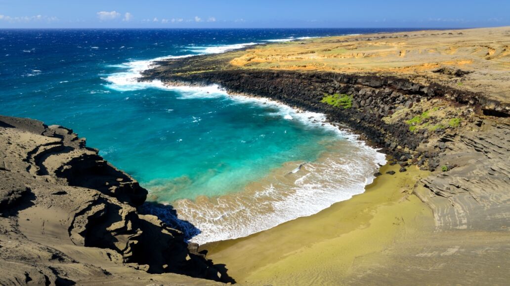 Papakolea Beach, Big Island Hawaii