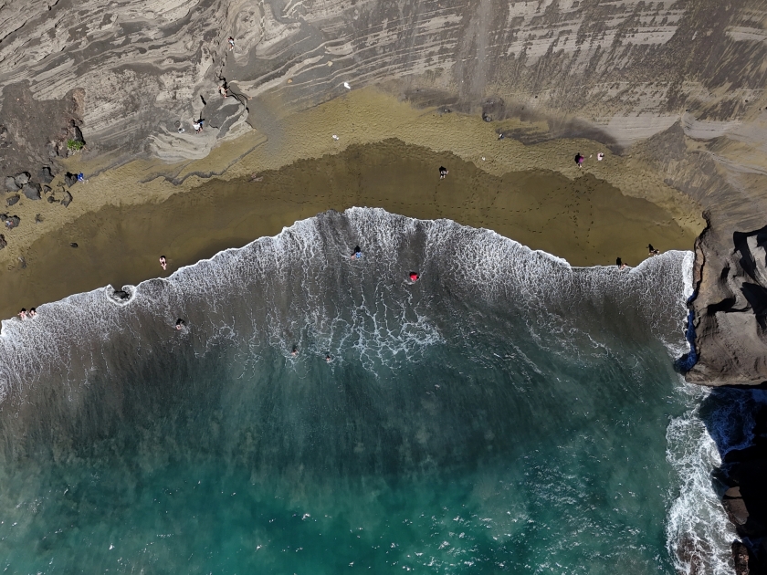 Papakolea Beach, Big Island Hawaii