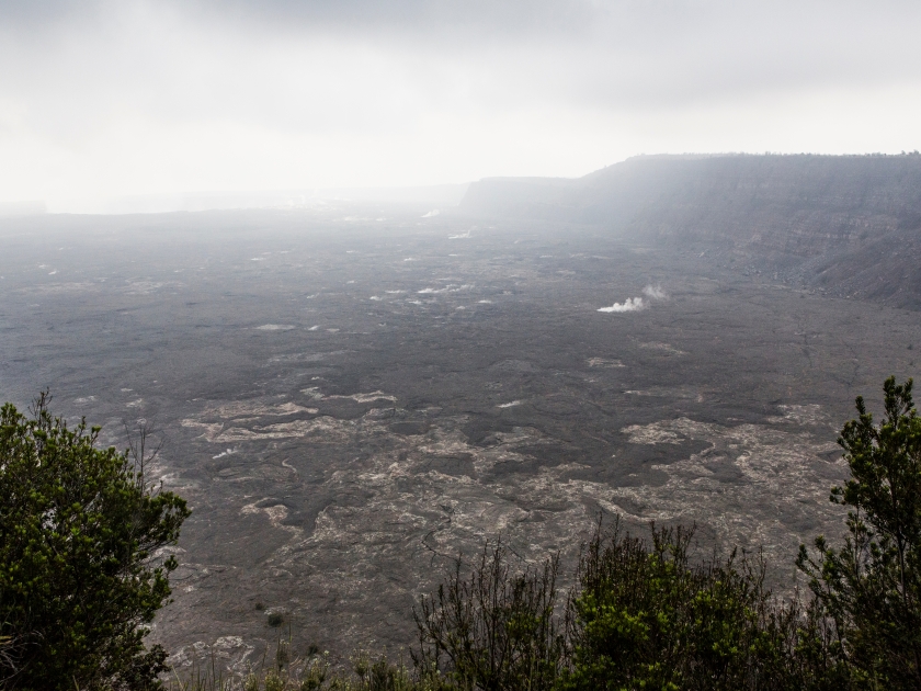 K?lauea crater rim on Hawaii Big Island