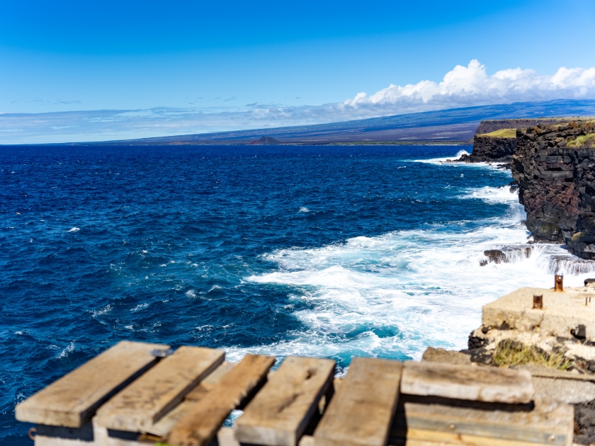 The Ocean at South Point Hawaii (Kalae)