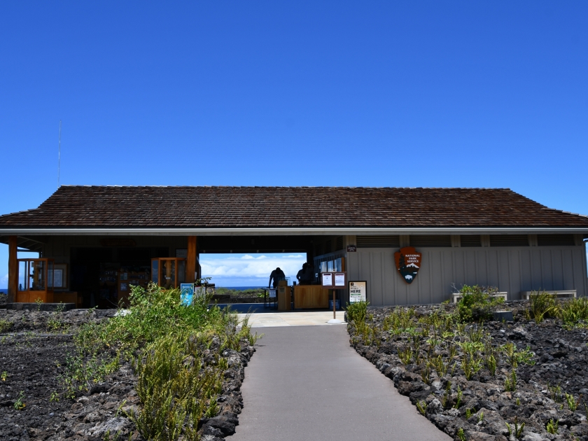 KAILUA-KONA, HI - AUG 23: Kaloko-Honokohau National Historic Park at Kailua-Kona on the Big Island in Hawaii, as seen on Aug 23, 2021.