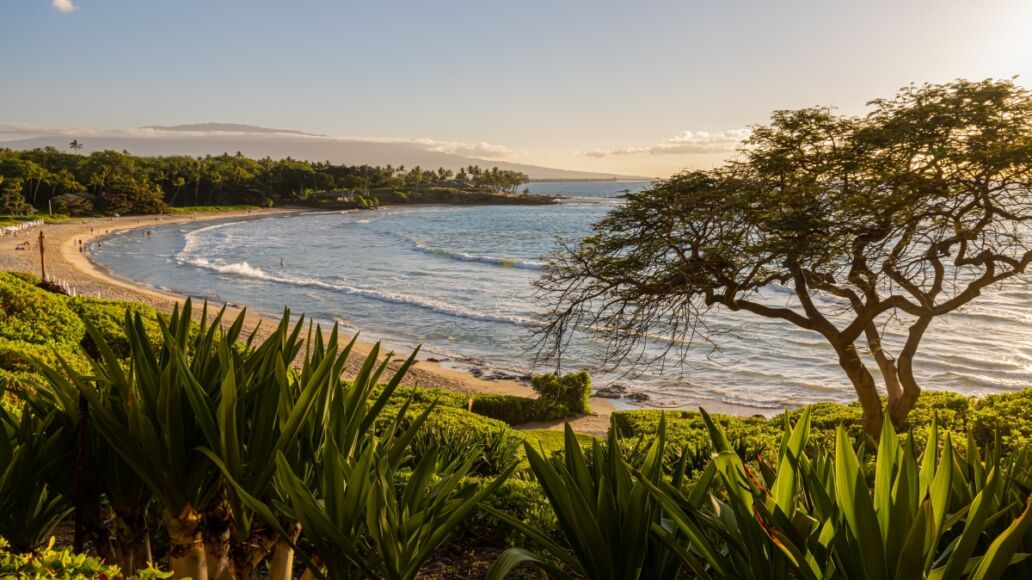 Kauna'oa (Mauna Kea) Beach, Hawaii Island, Hawaii, USA