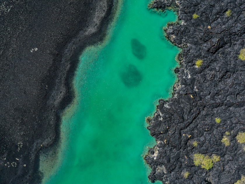 The Blue of Kiholo Bay is something hard to forget.