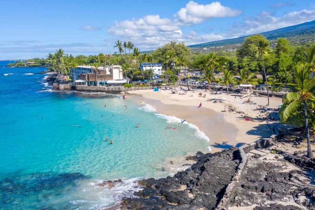 Kona Magic Sands Beach (White Sands)