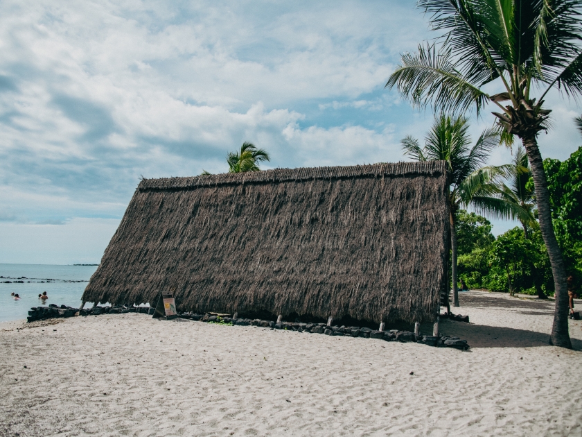 Hut at the Kaloko-Honokōhau National Historic Park