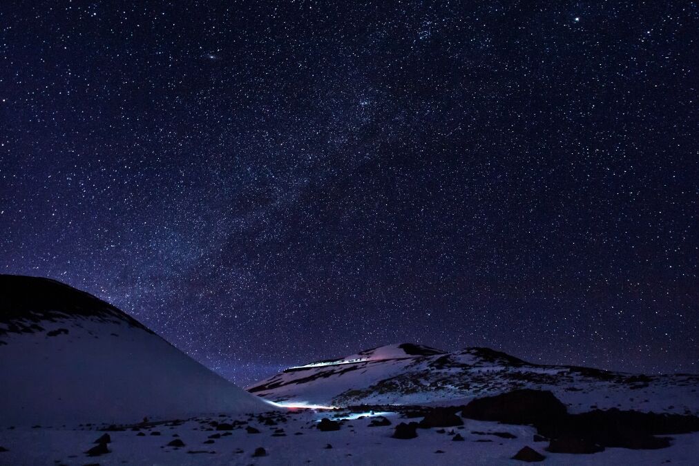 Stargazing at Mauna Kea Summit (Big Island, Hawaii)