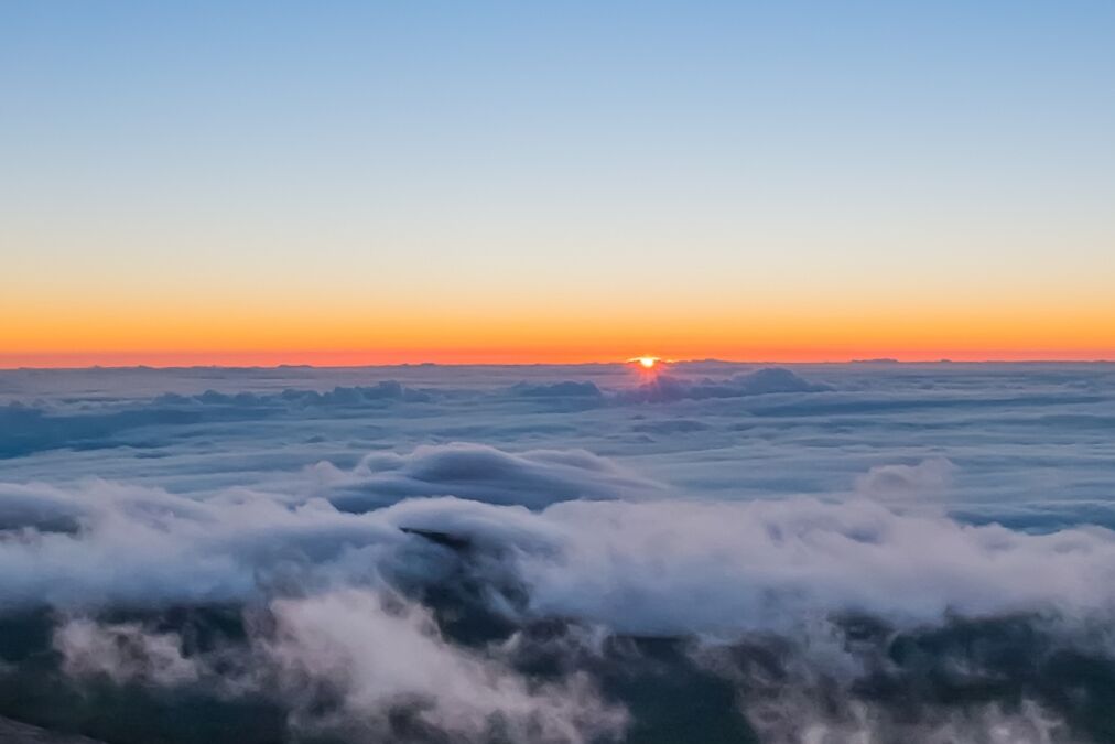 Sunrise at Mauna kea