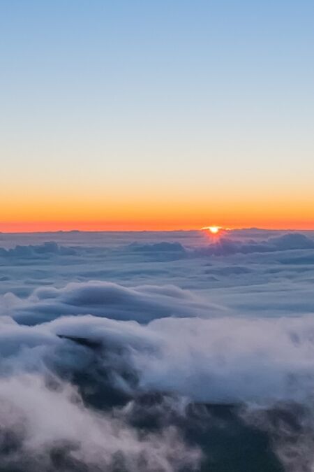 Sunrise at Mauna kea