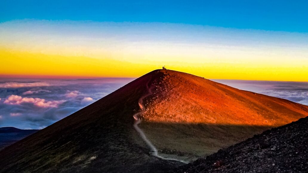 Mauna Kea Summit on the Big Island of Hawaii