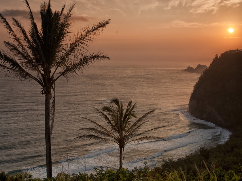 Sunrise in Hawaii