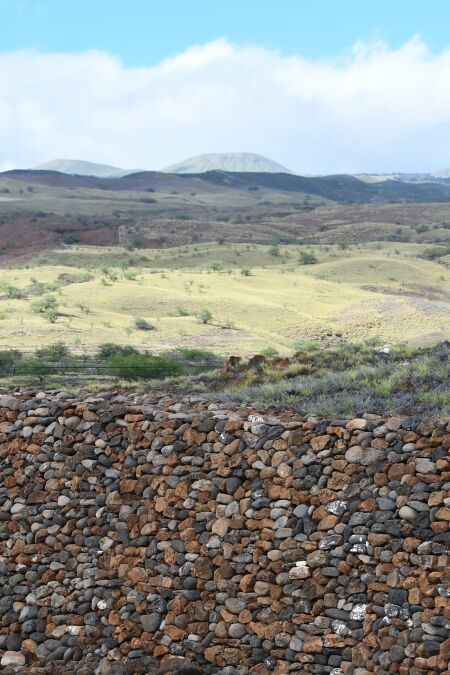 Puukohola Heiau National Historic Site in Waimea on Big Island, Hawaii