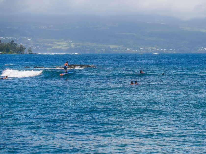 Richardson Beach Park, Hilo, the Big Island of Hawaii