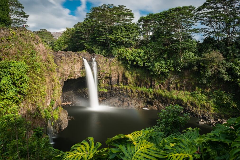 Rainbow Falls, Hilo, Wailuku River State Park, Big Island, Hawaii