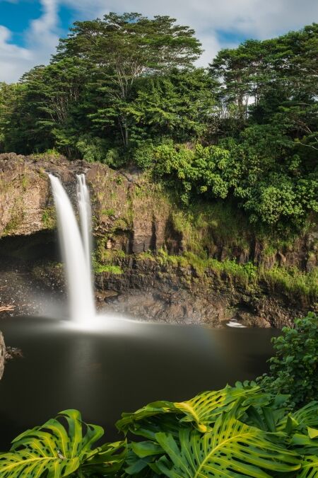 Rainbow Falls, Hilo, Wailuku River State Park, Big Island, Hawaii