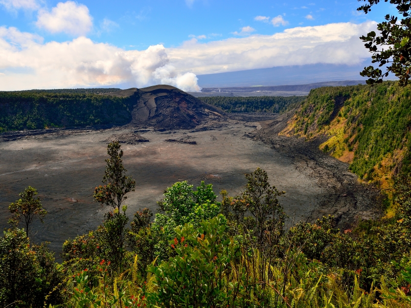 Hawaii Big Island Kilauea Iki Crater