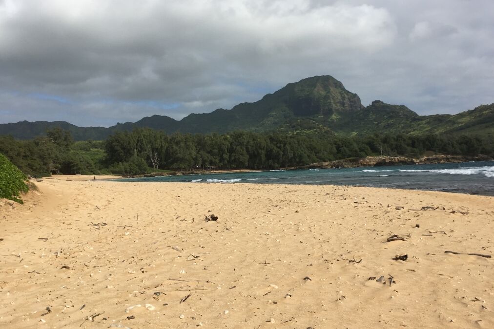 Gillin's beach in Kauai