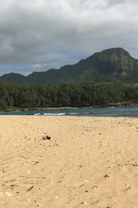 Gillin's beach in Kauai