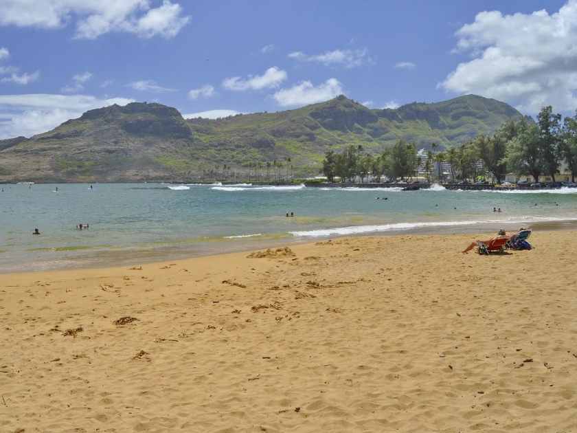 Kalapaki Beach, Kauai, Hawaii, United States