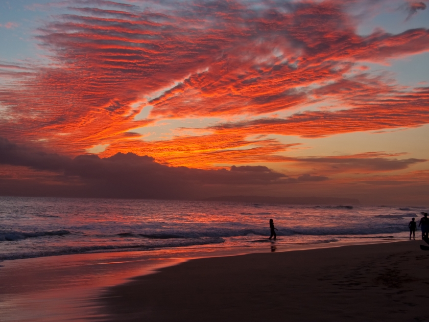 Kekaha Beach sunset - Kauai, Hawaii