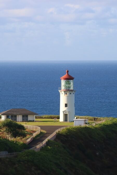 Lighthouse Coastal and Ocean View Hawaii