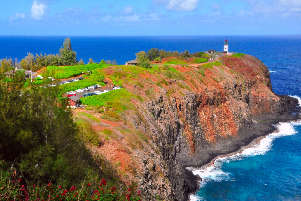 Hawaii's,Kilauea,Point,Lighthouse,,Built,In,1913,On,The,Island