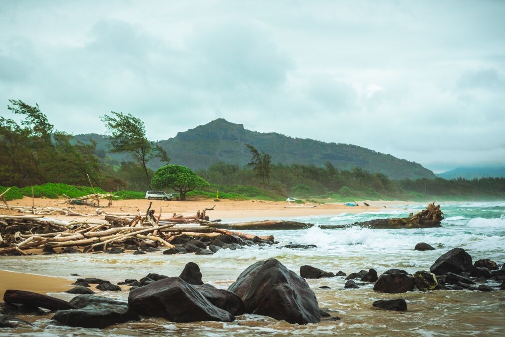 Kauai Hawaii Lae Nani Beach