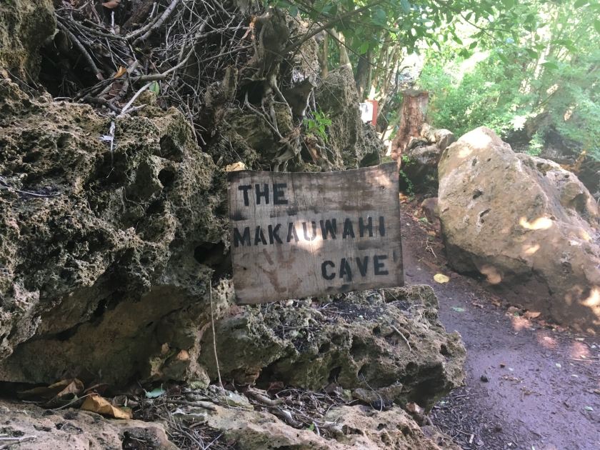 The Makauwahi Cave Sign