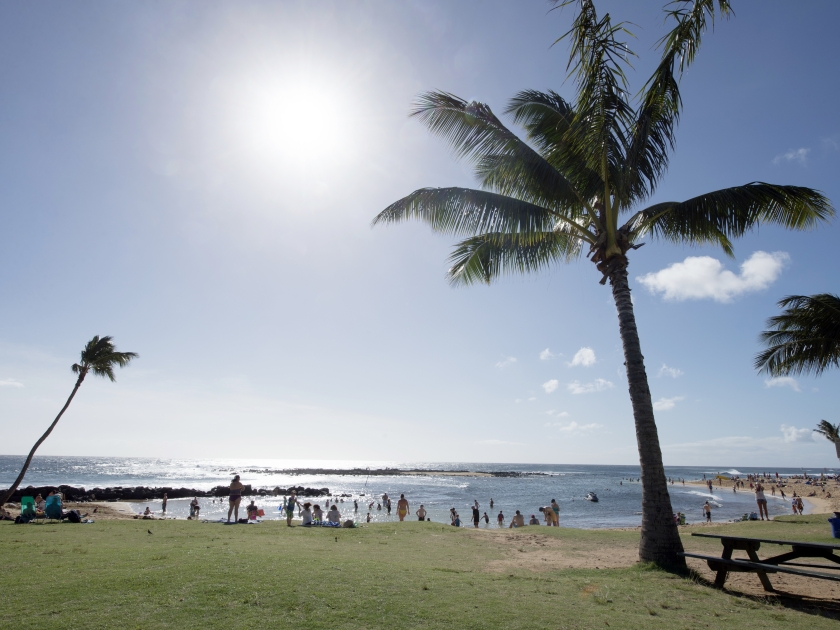 Poipu Beach Park, Kauai, Hawaii-1