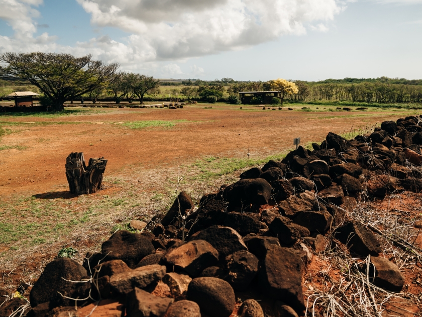 Russian Fort Elizabeth State Historical Park, Kauai Island, Hawaii, USA. High quality photo