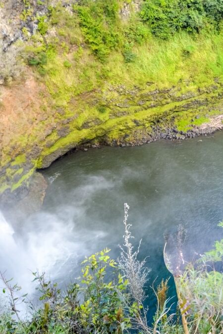 Wailua Falls in Island Kauai, Hawaii, USA