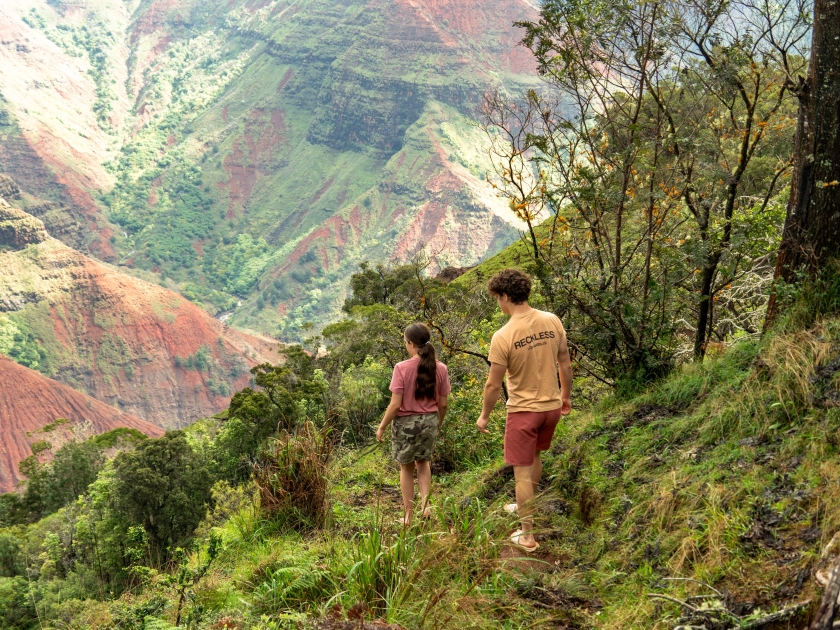 Waimea canyon in Kauai, Hawaii