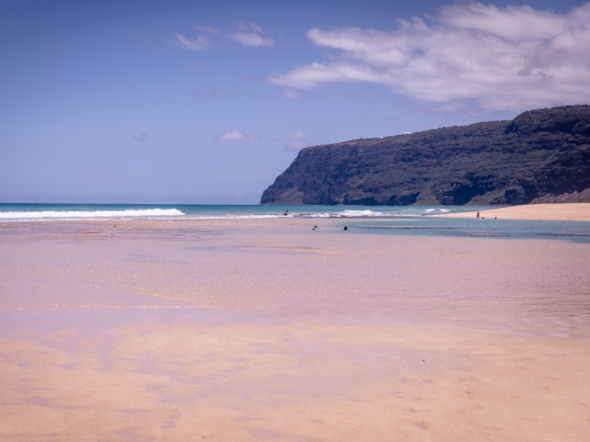 Polihale Beach at Polihale State Park, Kauai, Hawaii