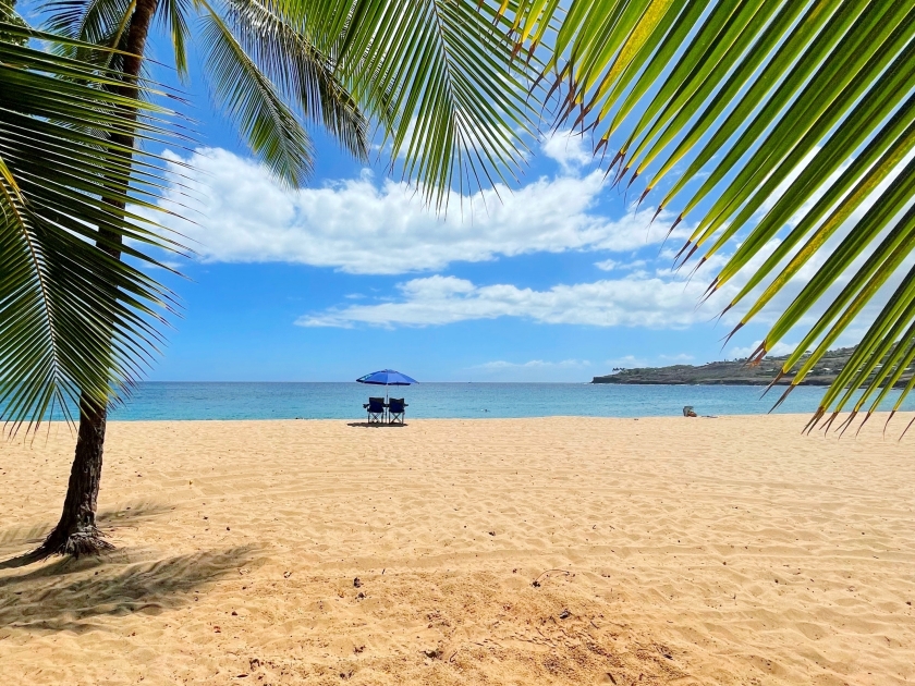 Hulopo'e Beach in Lanai Hawaii