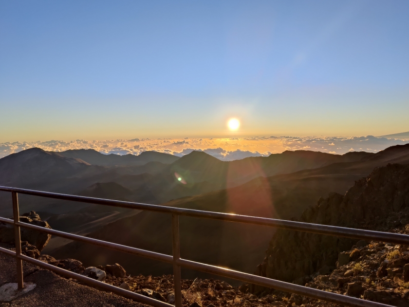 Haleakala Sunrise Maui Hawaii Volcano