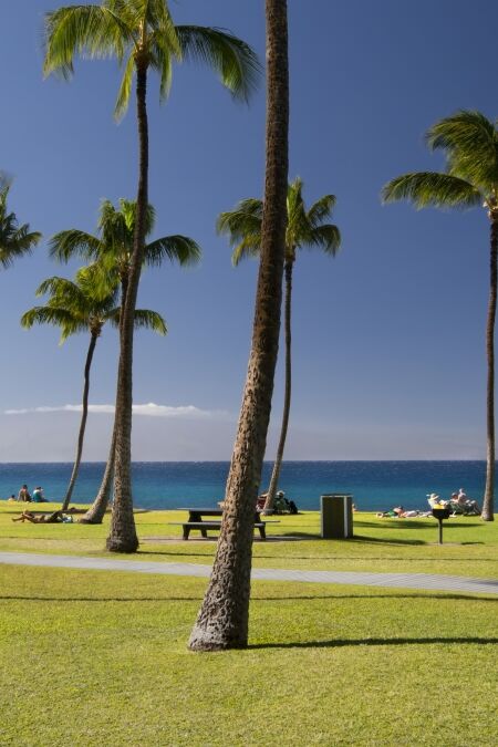 Kahekili Beach Park on the west coast of Maui, Hawaii