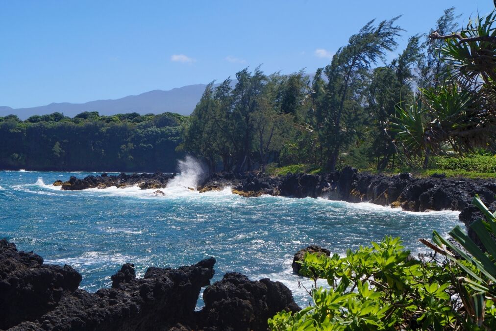 Keanae Peninsula, Hana Highway, Island of Maui, Hawaii, United States