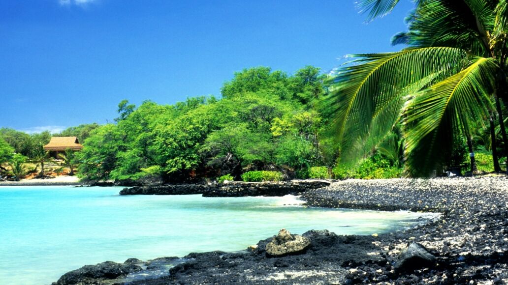 a view of La Perouse bay Maui Hawaii