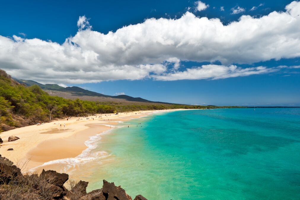 Makena Beach, in Maui, Hawaii