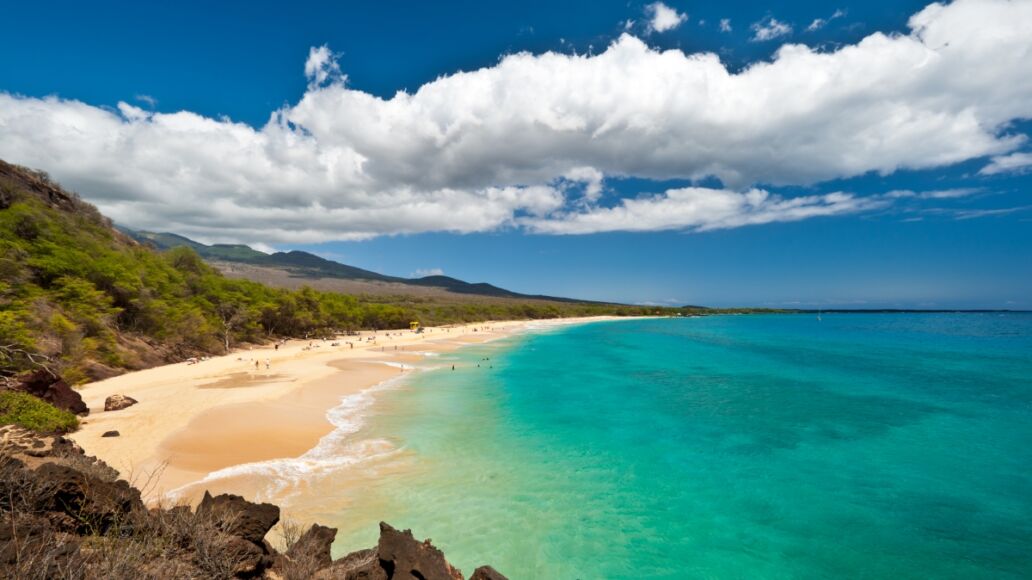 Makena Beach, in Maui, Hawaii