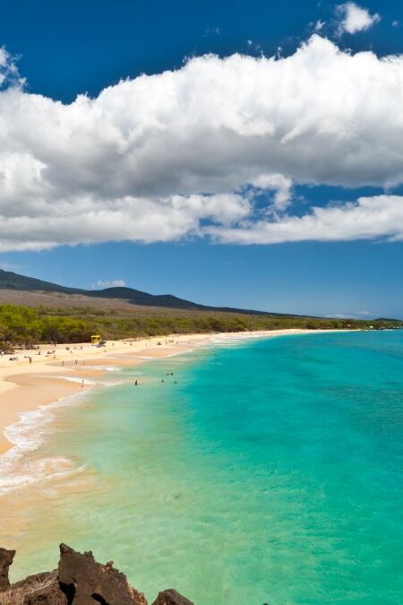 Makena Beach, in Maui, Hawaii