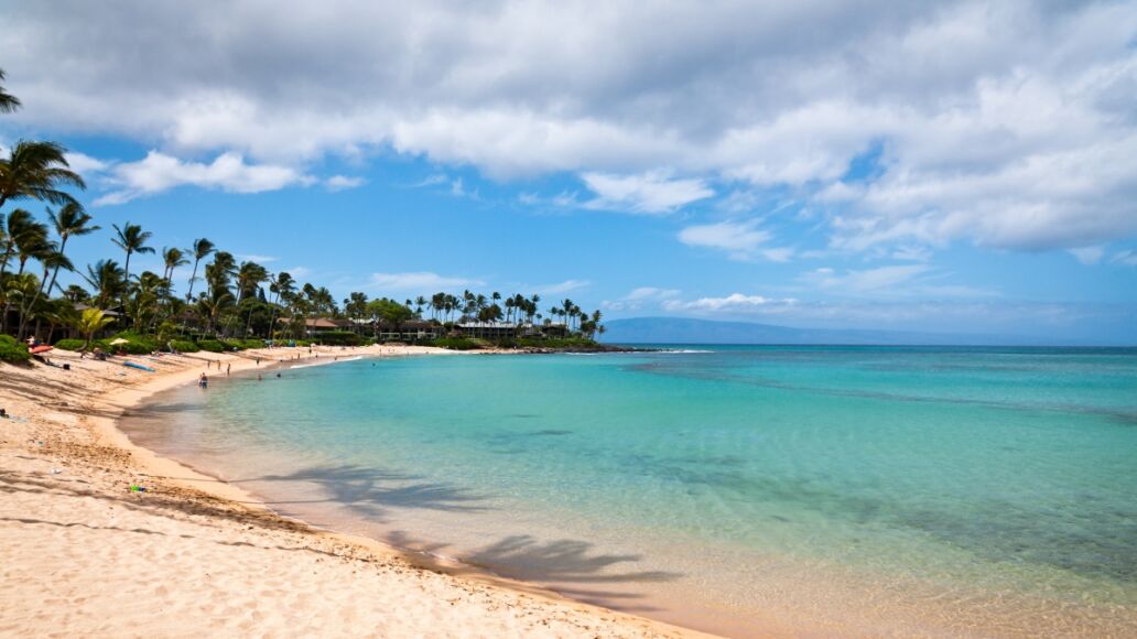 Napili beach on Maui island