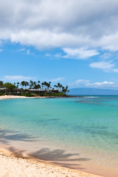 Napili beach on Maui island